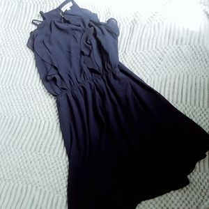 Navy Blue Sleeveless Dress